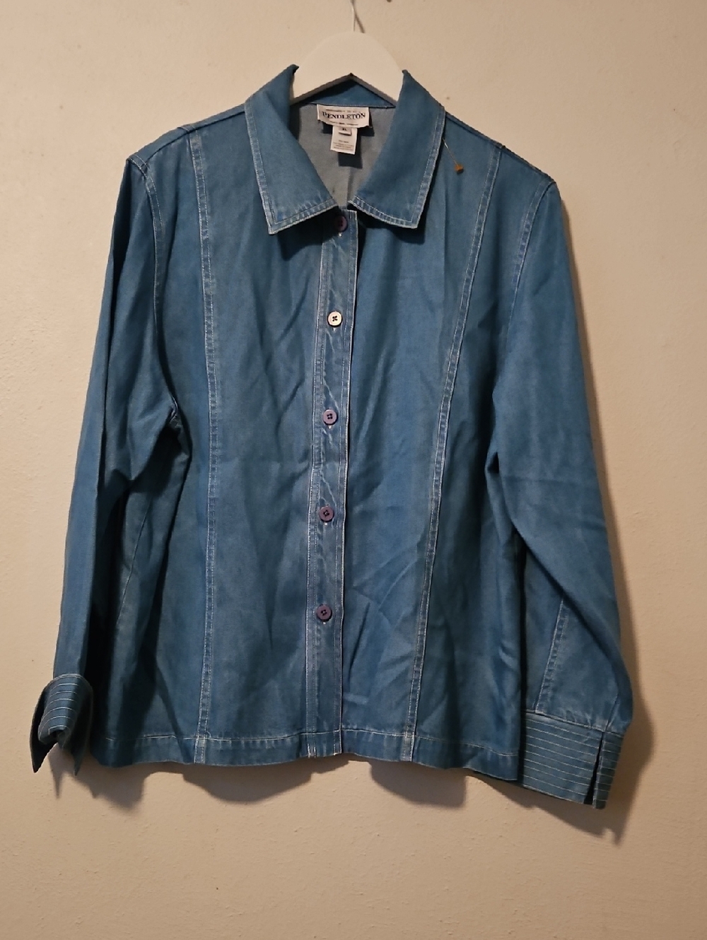 Pendleton  Woman  Button Front Vintage  Top XL